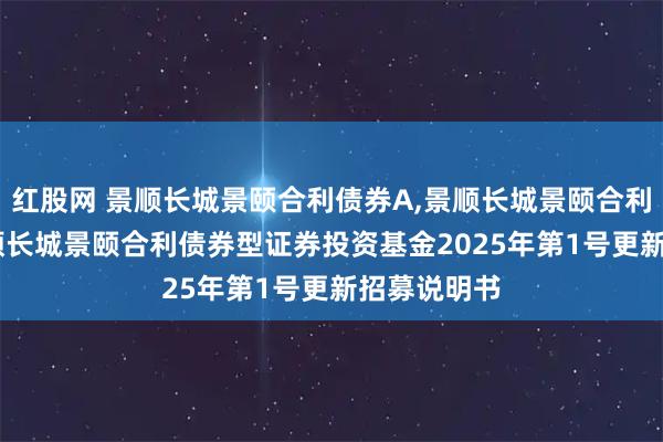 红股网 景顺长城景颐合利债券A,景顺长城景颐合利债券C: 景顺长城景颐合利债券型证券投资基金2025年第1号更新招募说明书